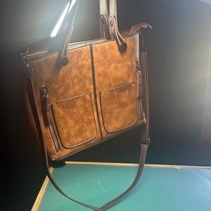 YNS Generic Brown Shoulder Bag